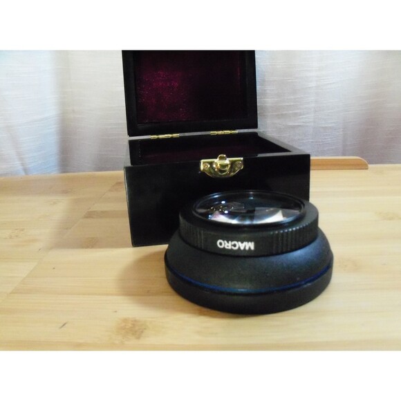 Bower Super Macro DSLR Pro MC AF Digital wide converter with wood case - Picture 4 of 7